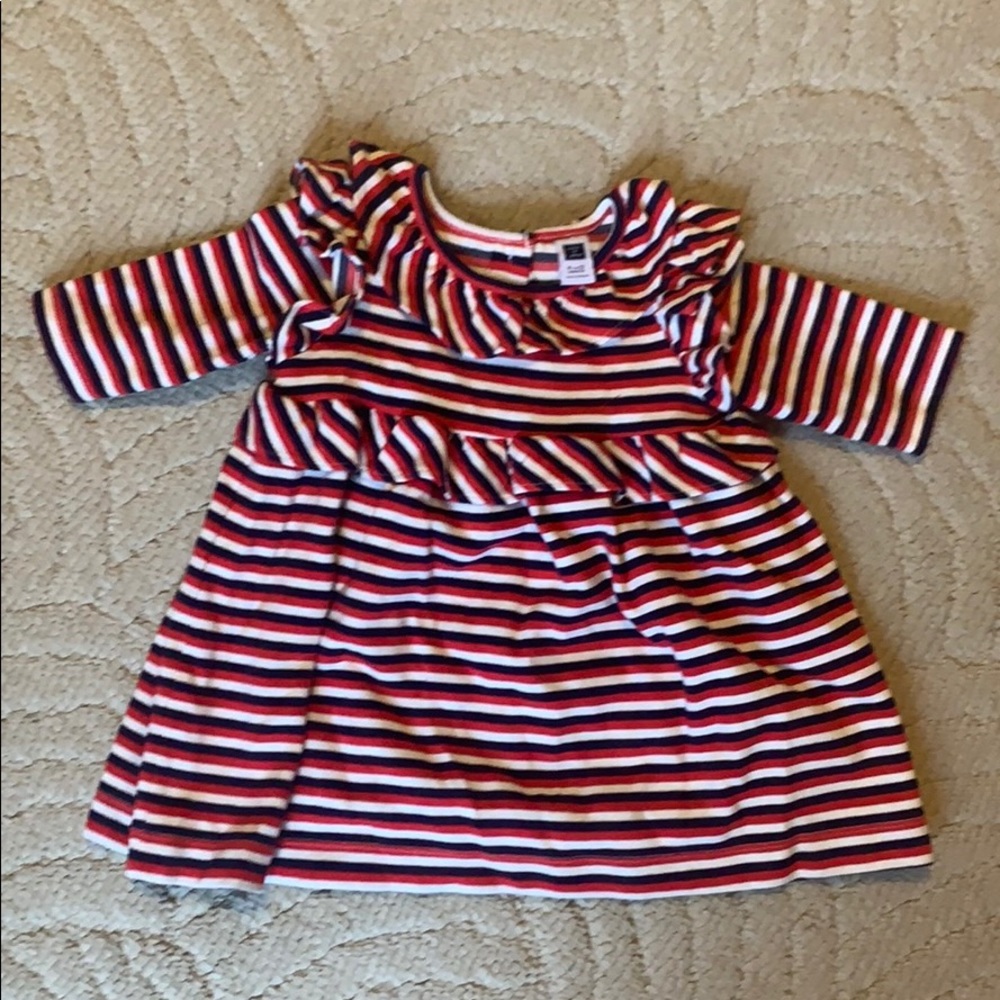 Janie and Jack Stripe Dress 6-12 months